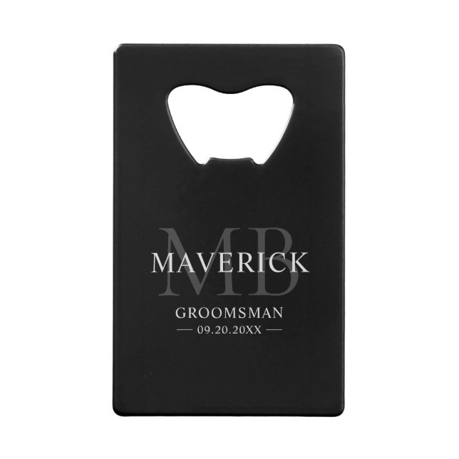 Cadeaux de garçons d'honneur personnalisés pour le (Devant)