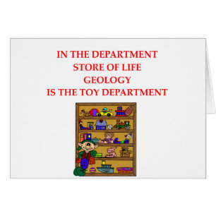 Cadeaux de GÉOLOGIE