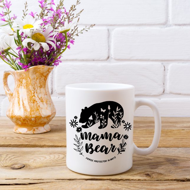 Cadeaux de la Fête des mères | Ours maman | Mugs d (Créateur téléchargé)