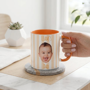 Cadeaux de la fête des pères pour papa Mug Baby Fa