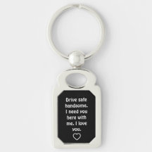 Cadeaux de la Saint-Valentin pour hommes Porte-clé