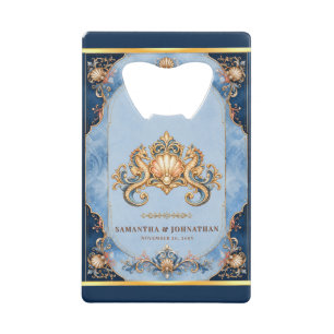 Cadeaux de mariage thème plage cheval marin de lux
