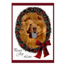 Cadeaux de Noël Chow Chow