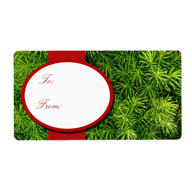 Cadeaux de Noël Étiquettes (Devant)