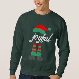 Cadeaux de Noël | Joyful Père Noël Sweatshirt Swea