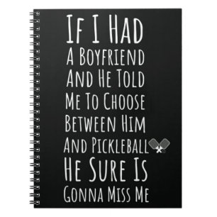 Cadeaux De Pickleball Pour Ses Femmes Ados Carnet 