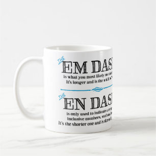 Cadeaux de ponctuation de tasse de grammaire de