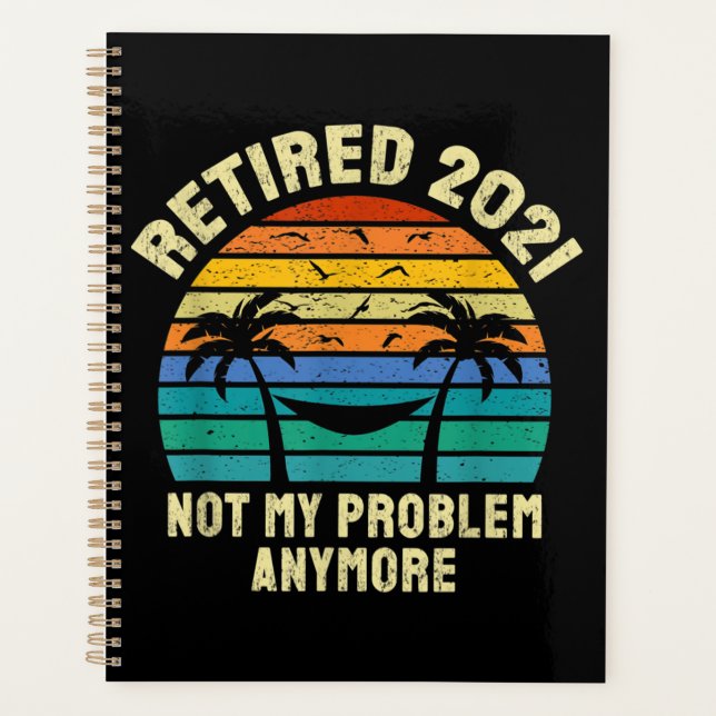 Cadeaux de retraite Vintage Retraité 2021 (Devant)