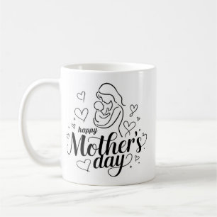 Cadeaux de tasse Bonne fête des mères pour les mam