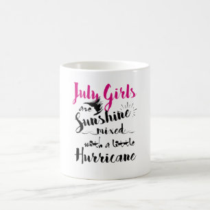 Cadeaux de tasses de filles de juillet pour elle