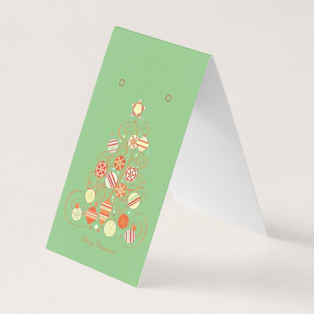 Cadeaux et cartes d'affichage pour Noël (Devant)