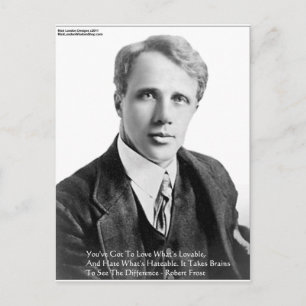 Cadeaux et Cartes de Citation Robert Frost Aimable