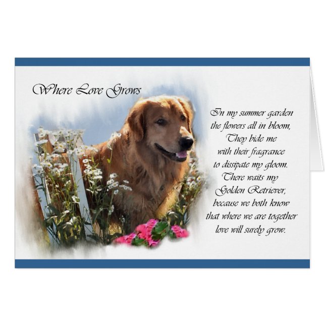 Cadeaux Golden Retriever (Devant horizontal)