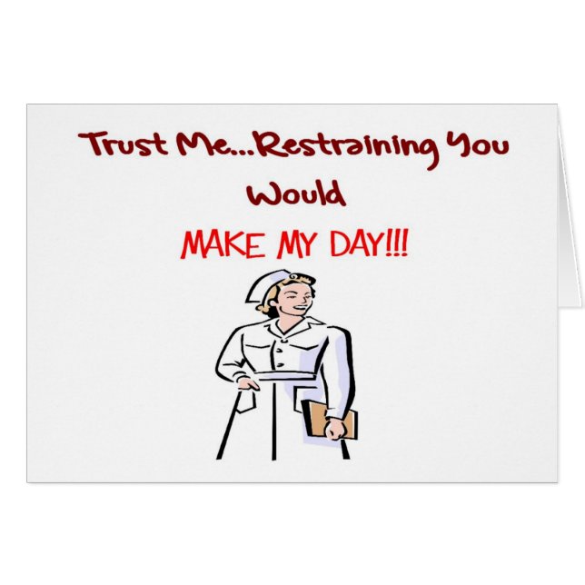 Cadeaux hilares d'infirmière (Devant horizontal)