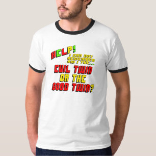 Cadeaux jumeaux mauvais drôles de T-shirts