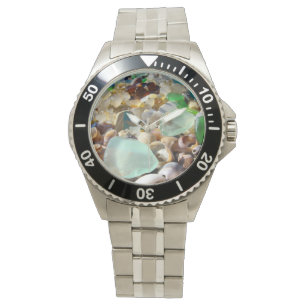 Cadeaux Montres personnalisées Cadeaux en verre bl