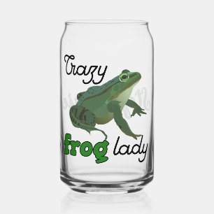 Cadeaux personnalisés de la grenouille folle Lady