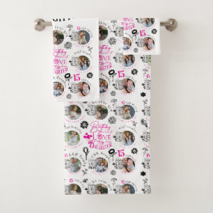 Cadeaux personnalisés pour l'anniversaire d'une fi