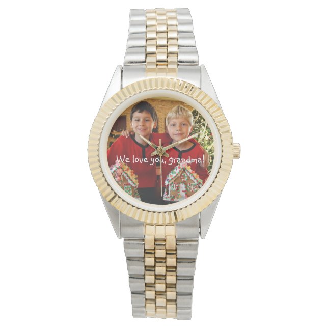 Cadeaux Personnalisés Pour Montres Grandma Bracele (devant)