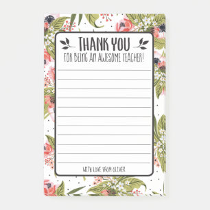 Cadeaux post-it® pour les enseignants - Cadeaux po