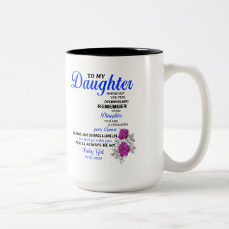 Cadeaux pour fille - À ma fille Mug