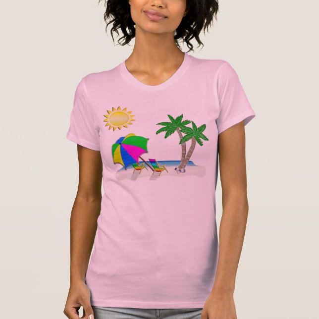 Cadeaux pour les Snowbirds, T-shirts de plage pour (Devant)