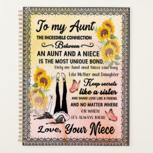 Cadeaux Tantes Lettre À Ma Tante Amour De La Niè