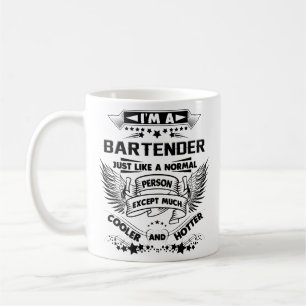 Cadeaux tenants le bar de tasses de café de tasse