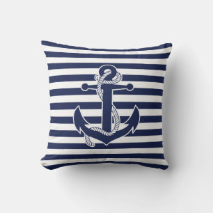 Cadeaux thématiques nautiques Jeter Ancre Oreiller
