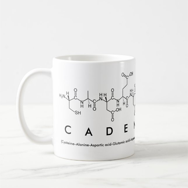 Caden Peptidname Tasse (Links)