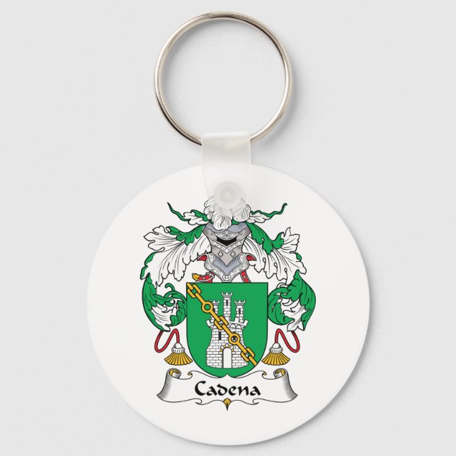Cadena Familienwappen Schlüsselanhänger (Vorderseite)