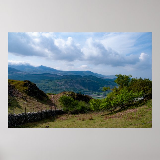 Cader Idris von New Precipice Walk Poster (Vorne)