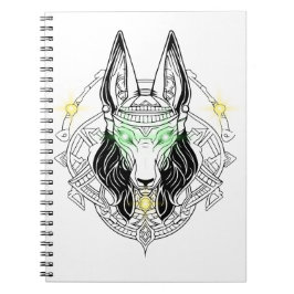 Caderno Anubis / Anubis Notebook Notizblock