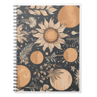 Caderno boho chic notizblock