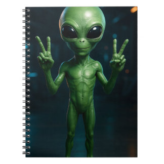 CADERNO Extraterrestre futurista Notizblock
