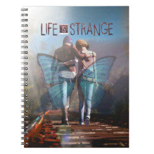 Caderno Life ist seltsam Notizblock