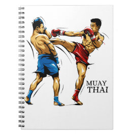 Caderno Muay Thai / Thai Boxing Notizblock