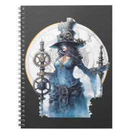 Caderno (Notebook) Evocação Steampunk Notizblock