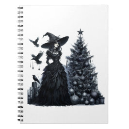 Caderno (Notebook) Natal das Bruxas Notizblock