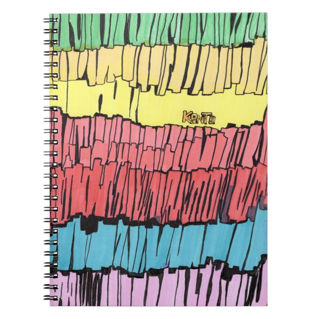 caderno para presente, caderno com cores vibrantes notizblock (Vorderseite)