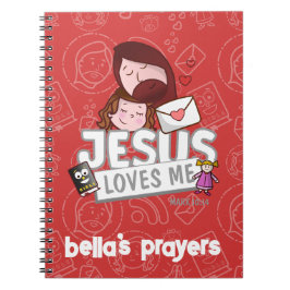 Caderno personalizado para orações - crianças notizblock