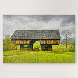 Cades Cove Cantilever Barn Travel Fotografy