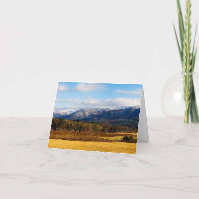 Cades Cove Great Smoky Mountains Carte pour notes (Devant)