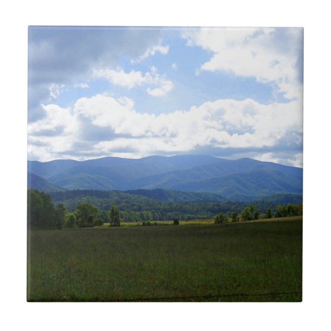 Cades Cove Sky Fliese (Vorderseite)
