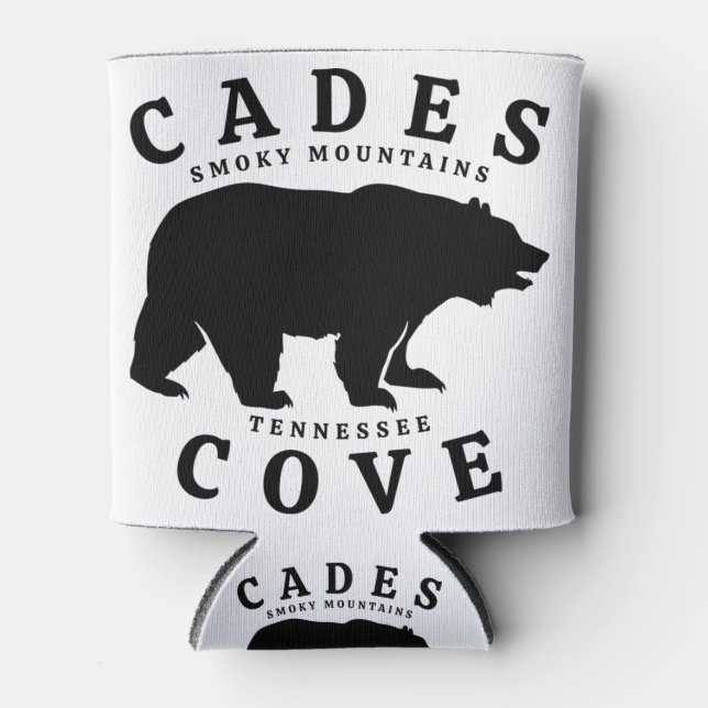 Cades Cove Smoky Mountain Bär Dosenkühler (Vorderseite)