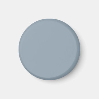 Cadet grey (solid color) magnet