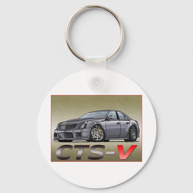 Cadilac CTS_V Schlüsselanhänger (Vorderseite)
