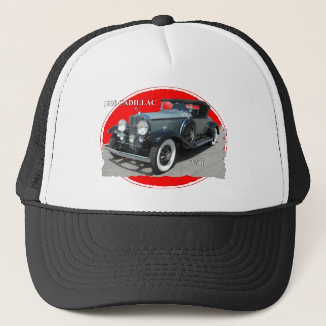 CADILLAC 1930 V/16 TRUCKERKAPPE (Vorderseite)