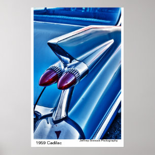 Cadillac 1959 poster