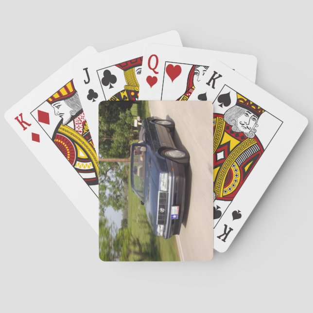 Cadillac Allante Poker Cards #2 Spielkarten (Rückseite)